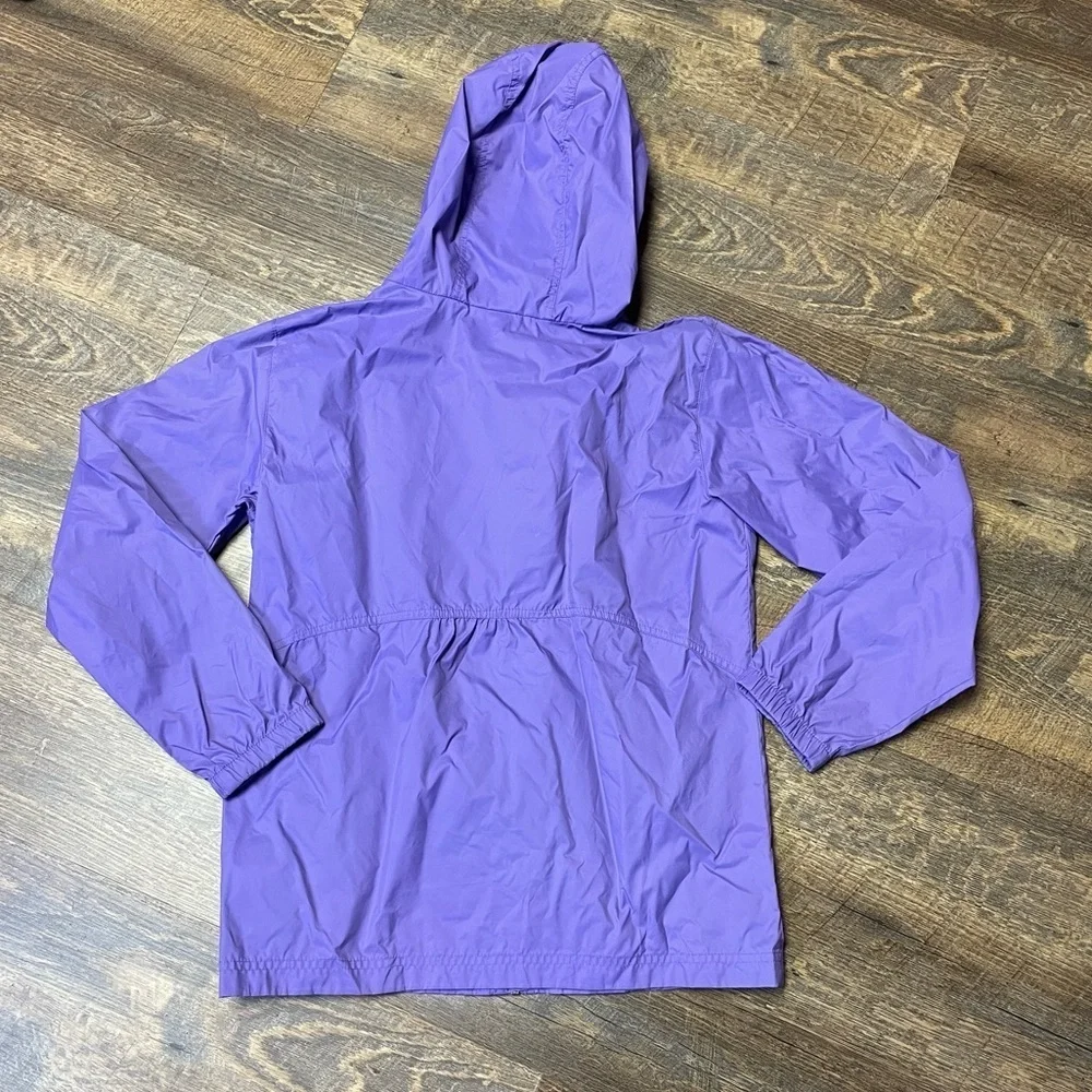 Columbia Girls Switchback II Rain Jacket Purple Size XL Waterproof Hooded